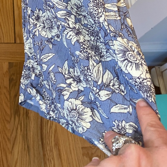 American Eagle Outfitters Blue/Lavender Jumpsuit - Size Medium - Picture 7 of 10